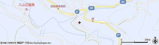長野県松本市入山辺5295周辺の地図