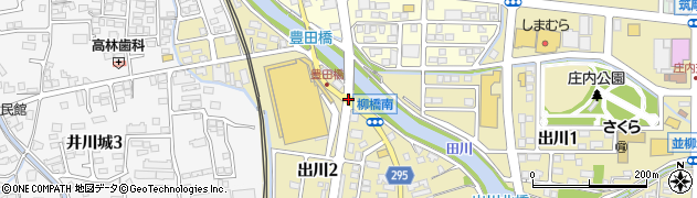 柳橋周辺の地図