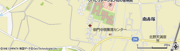 栃木県下都賀郡野木町南赤塚1207周辺の地図