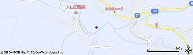 長野県松本市入山辺4365周辺の地図