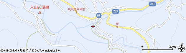 長野県松本市入山辺4342周辺の地図
