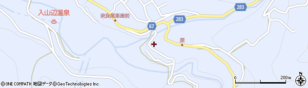 長野県松本市入山辺5294周辺の地図