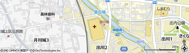 ユーパレット松本店周辺の地図
