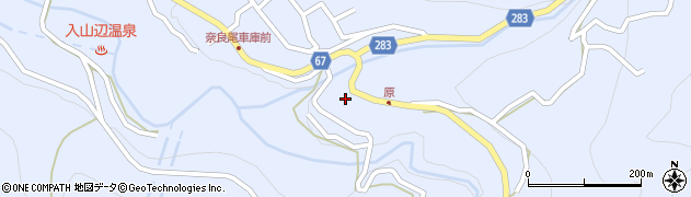 長野県松本市入山辺5298周辺の地図