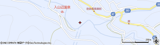 長野県松本市入山辺4364周辺の地図