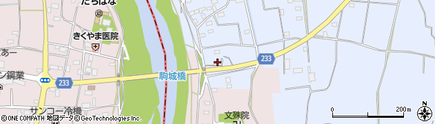 茨城県下妻市黒駒23周辺の地図