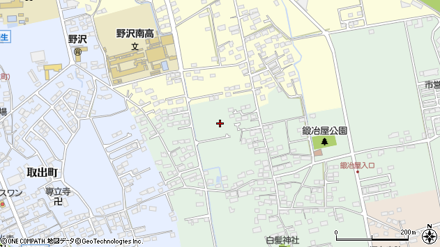 〒385-0041 長野県佐久市鍛冶屋の地図