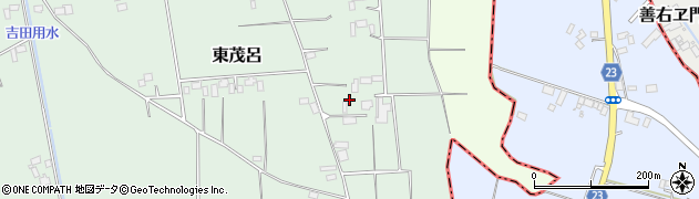 茨城県結城市東茂呂1755周辺の地図