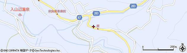 長野県松本市入山辺5286周辺の地図