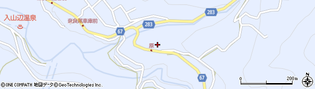長野県松本市入山辺5281周辺の地図
