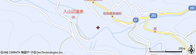 長野県松本市入山辺4363周辺の地図