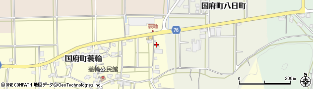 岐阜県高山市国府町蓑輪117周辺の地図