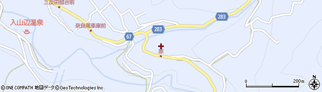 長野県松本市入山辺5285周辺の地図