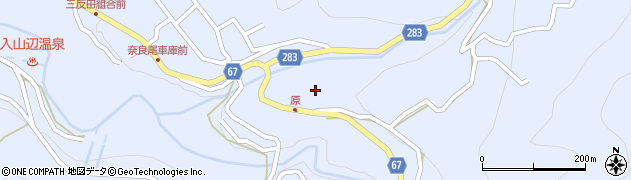 長野県松本市入山辺5280周辺の地図