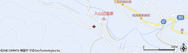長野県松本市入山辺4056周辺の地図