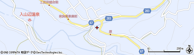 長野県松本市入山辺5292周辺の地図