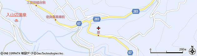 長野県松本市入山辺5274周辺の地図