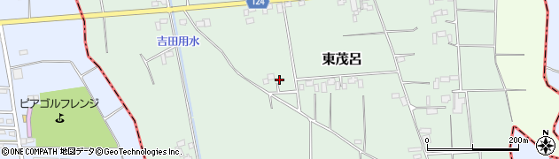 茨城県結城市東茂呂1635周辺の地図