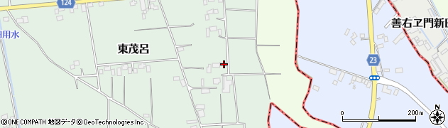 茨城県結城市東茂呂1558周辺の地図