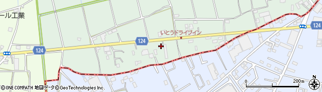 茨城県結城市東茂呂1245周辺の地図