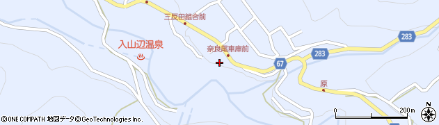 長野県松本市入山辺4775周辺の地図