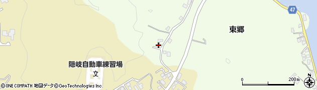 島根県隠岐郡隠岐の島町東郷小浦地周辺の地図