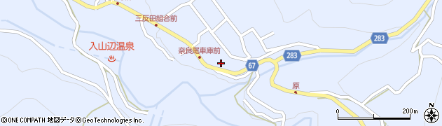 長野県松本市入山辺4785周辺の地図