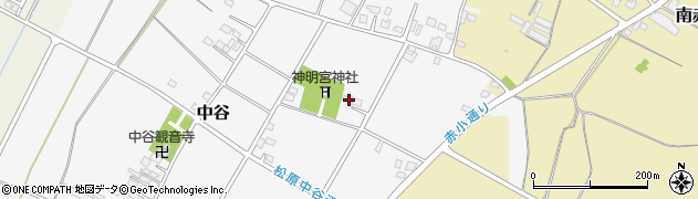 栃木県下都賀郡野木町中谷392周辺の地図