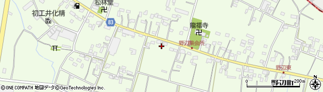 群馬県館林市野辺町577周辺の地図