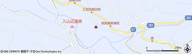 長野県松本市入山辺4359周辺の地図