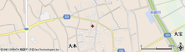 茨城県下妻市大木1790周辺の地図