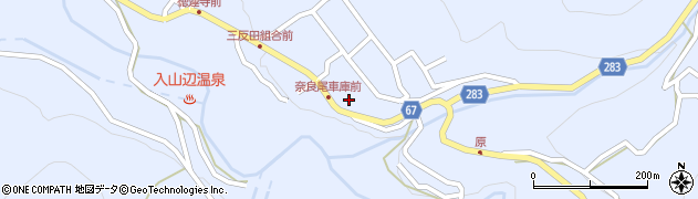 長野県松本市入山辺上手町4787周辺の地図
