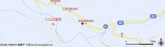 長野県松本市入山辺4776周辺の地図