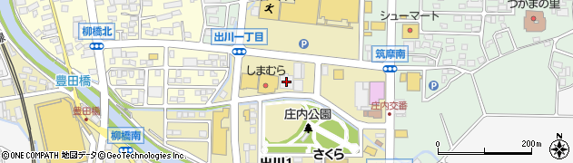 セリア松本庄内店周辺の地図
