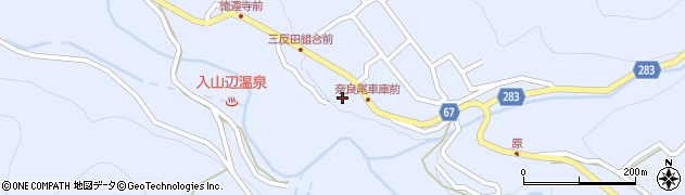 長野県松本市入山辺4774周辺の地図