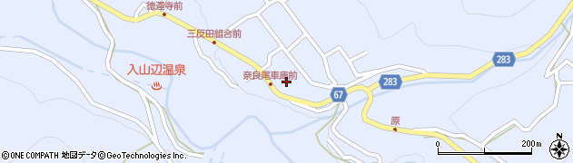 長野県松本市入山辺4786周辺の地図