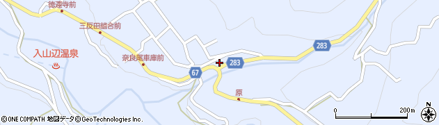 長野県松本市入山辺4804周辺の地図