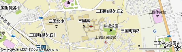 福井県立三国高等学校周辺の地図