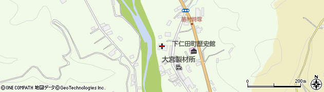 下仁田町森林組合周辺の地図