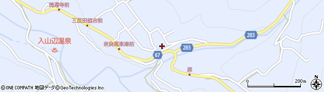 長野県松本市入山辺4720周辺の地図
