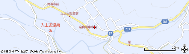 長野県松本市入山辺4797周辺の地図
