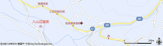 長野県松本市入山辺4796周辺の地図