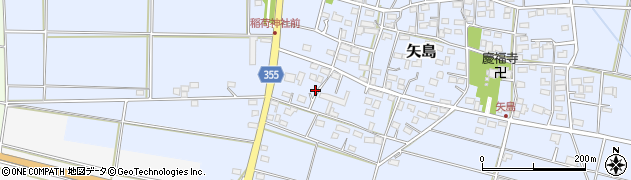 埼玉県深谷市矢島609周辺の地図