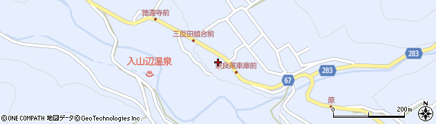 長野県松本市入山辺4758周辺の地図