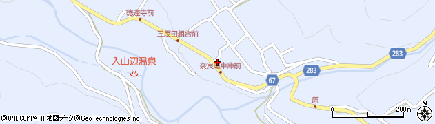 長野県松本市入山辺4779周辺の地図