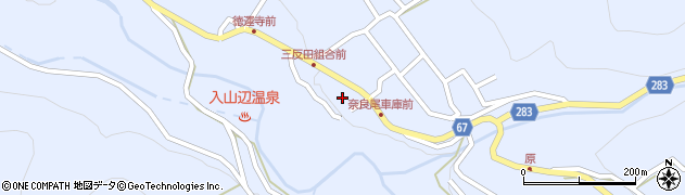長野県松本市入山辺4761周辺の地図