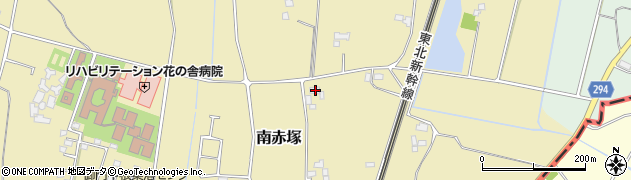 栃木県下都賀郡野木町南赤塚986周辺の地図