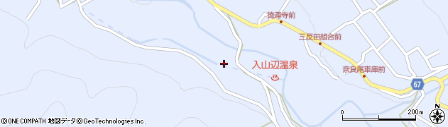 長野県松本市入山辺4086周辺の地図