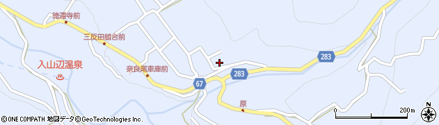 長野県松本市入山辺4718周辺の地図