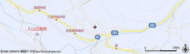長野県松本市入山辺4725周辺の地図